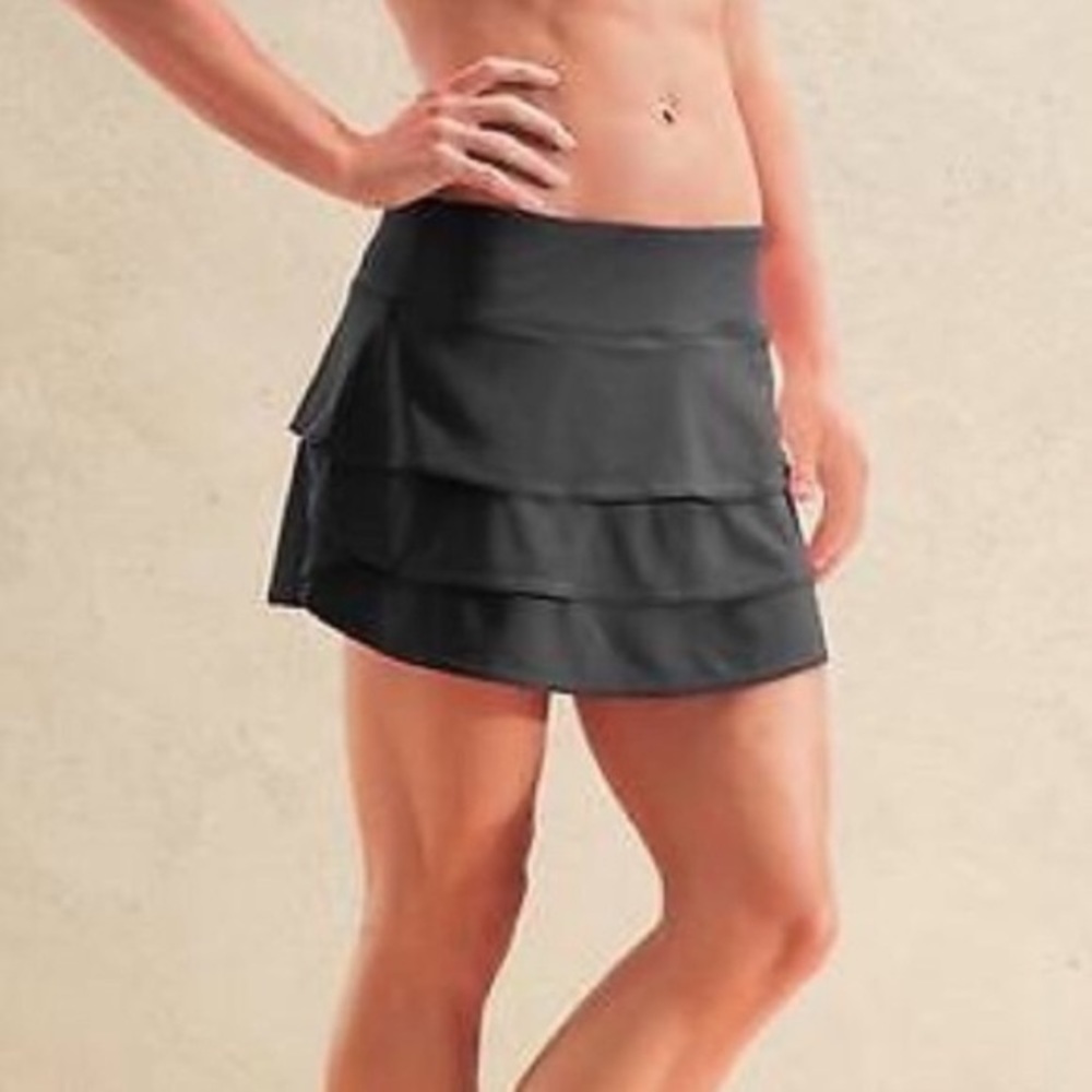 Athleta Black Swagger Skirt/Skort